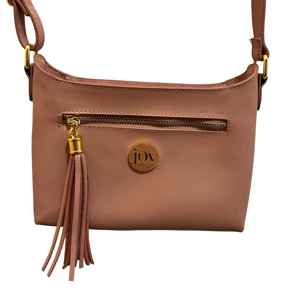 Joy Mangano Mauve shoulder Bag Purse